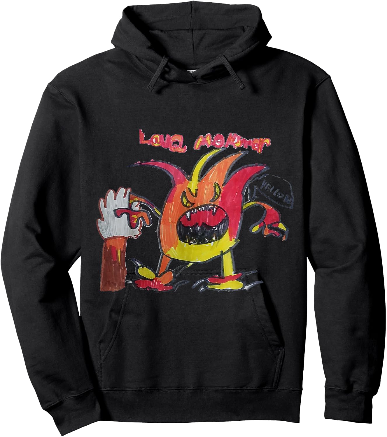 Lava Monster Hoodie - Hoodie | Black