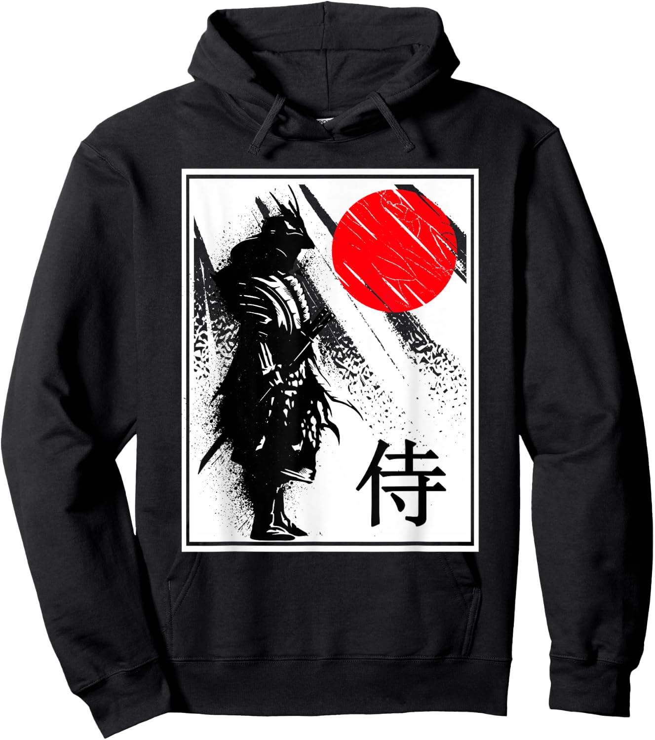Japanese Samurai Hoodie - Hoodie | Black