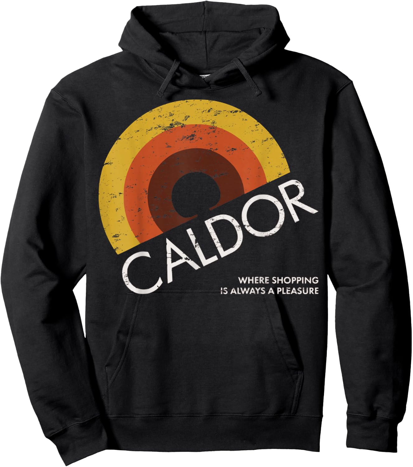 Caldor Vintage Retro Caldors Department Hoodie - Hoodie | Black