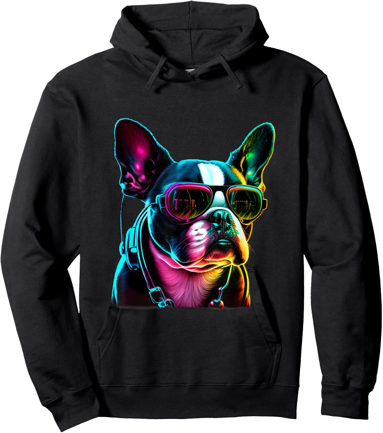 Boston Terrier Dogs Boston Terriers Hoodie - Hoodie | Black