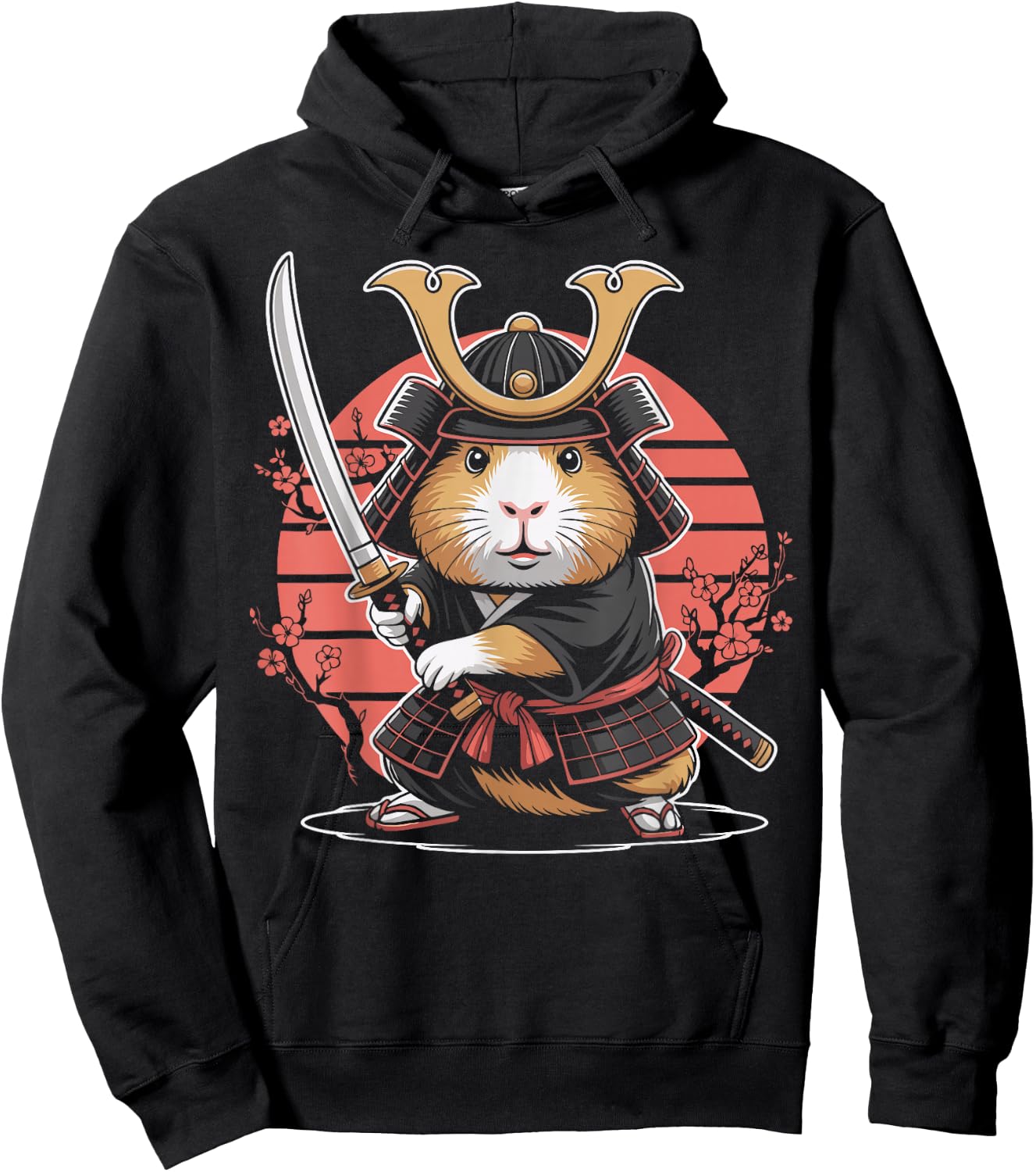 Guinea Pig Samurai Guinea Pig Hoodie - Hoodie | Black