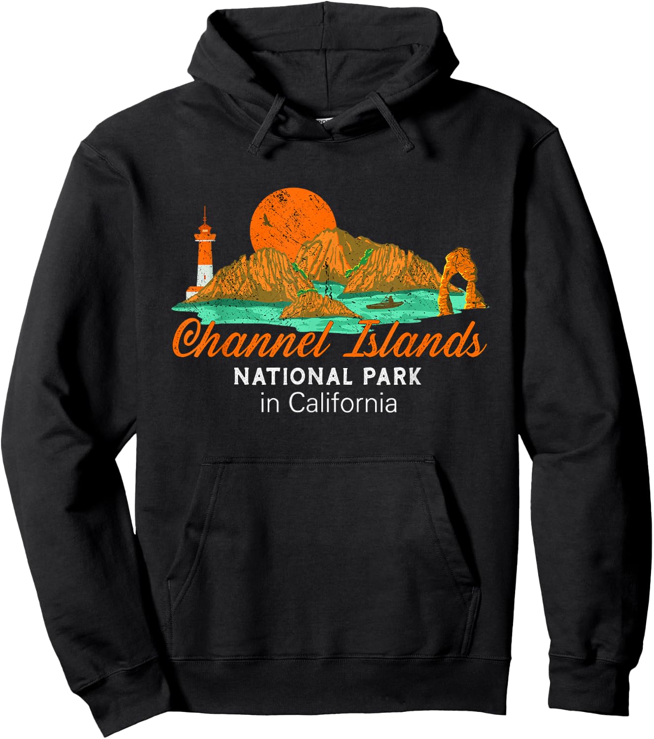 Channel Islands National Park California Hoodie - Hoodie | Black