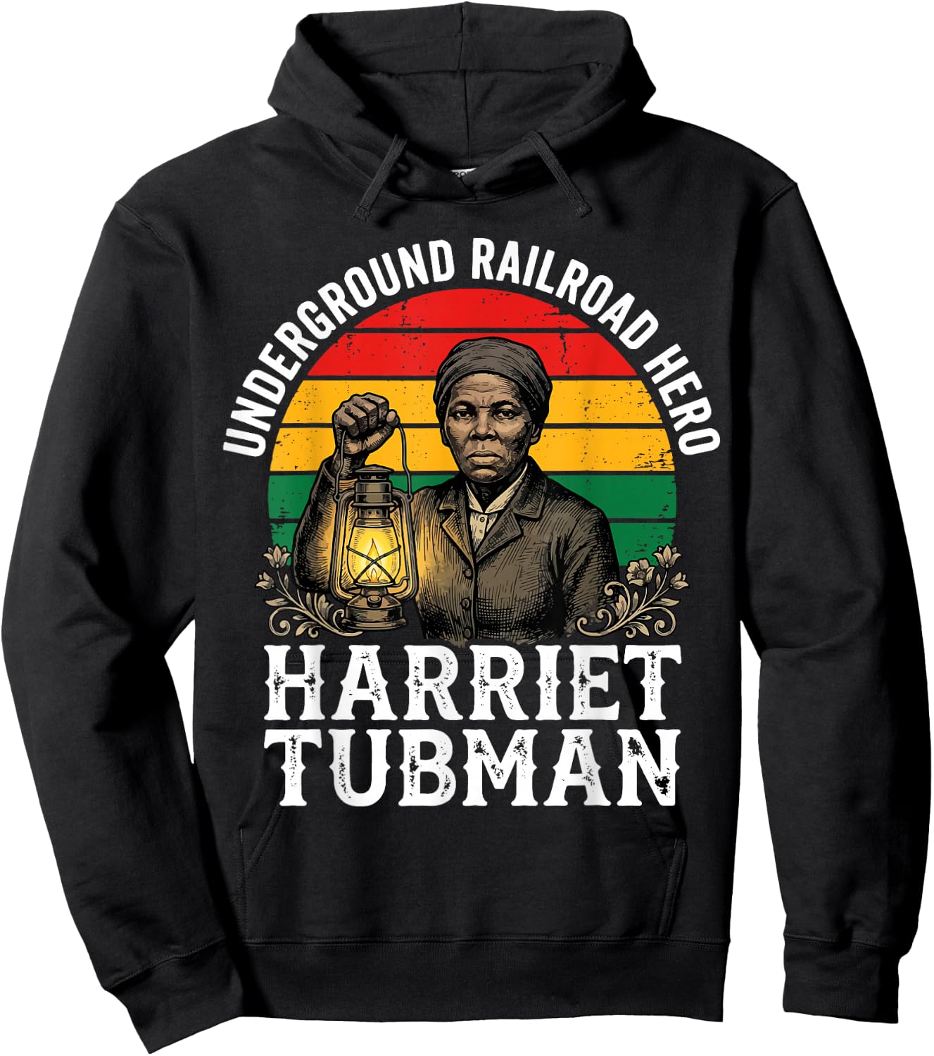 Harriet Tubman Hoodie - Hoodie | Black