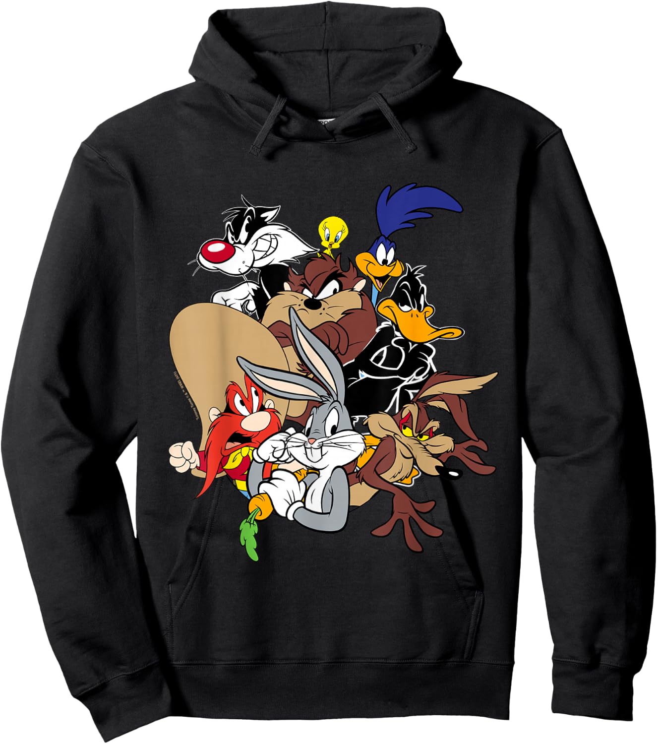 Looney Tunes Main Group of Characters Hoodie - Hoodie | Black
