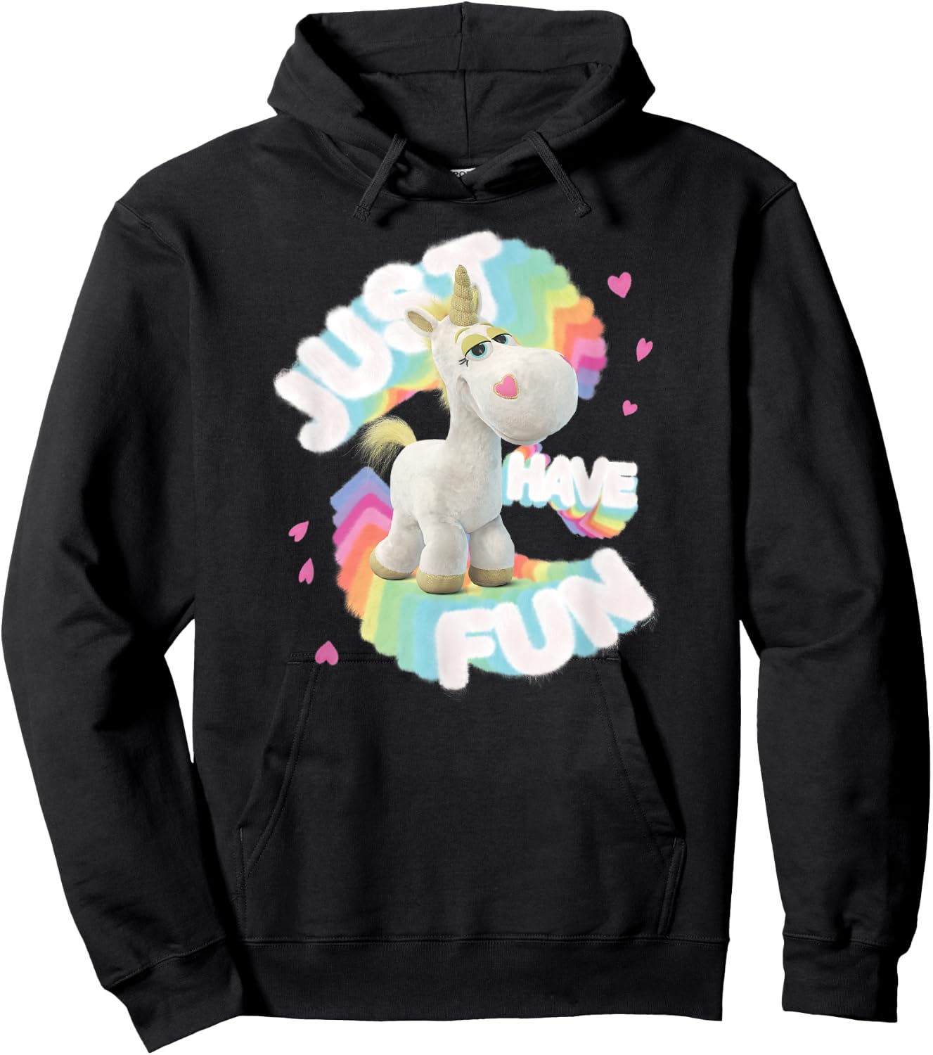 Disney and Pixar’s Toy Story Buttercup Unicorn Just Have Fun Hoodie - Hoodie | Black