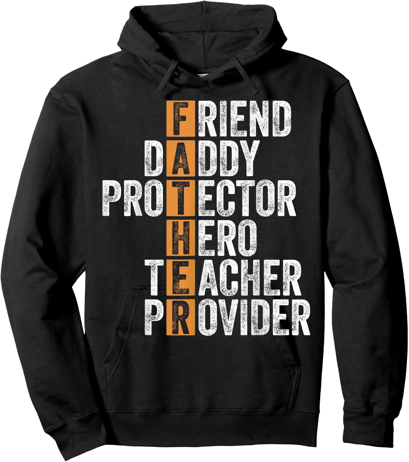 Daddy Protector Hero Teacher Provider Father' Day For Dad Women Hoodie - Hoodie | Black