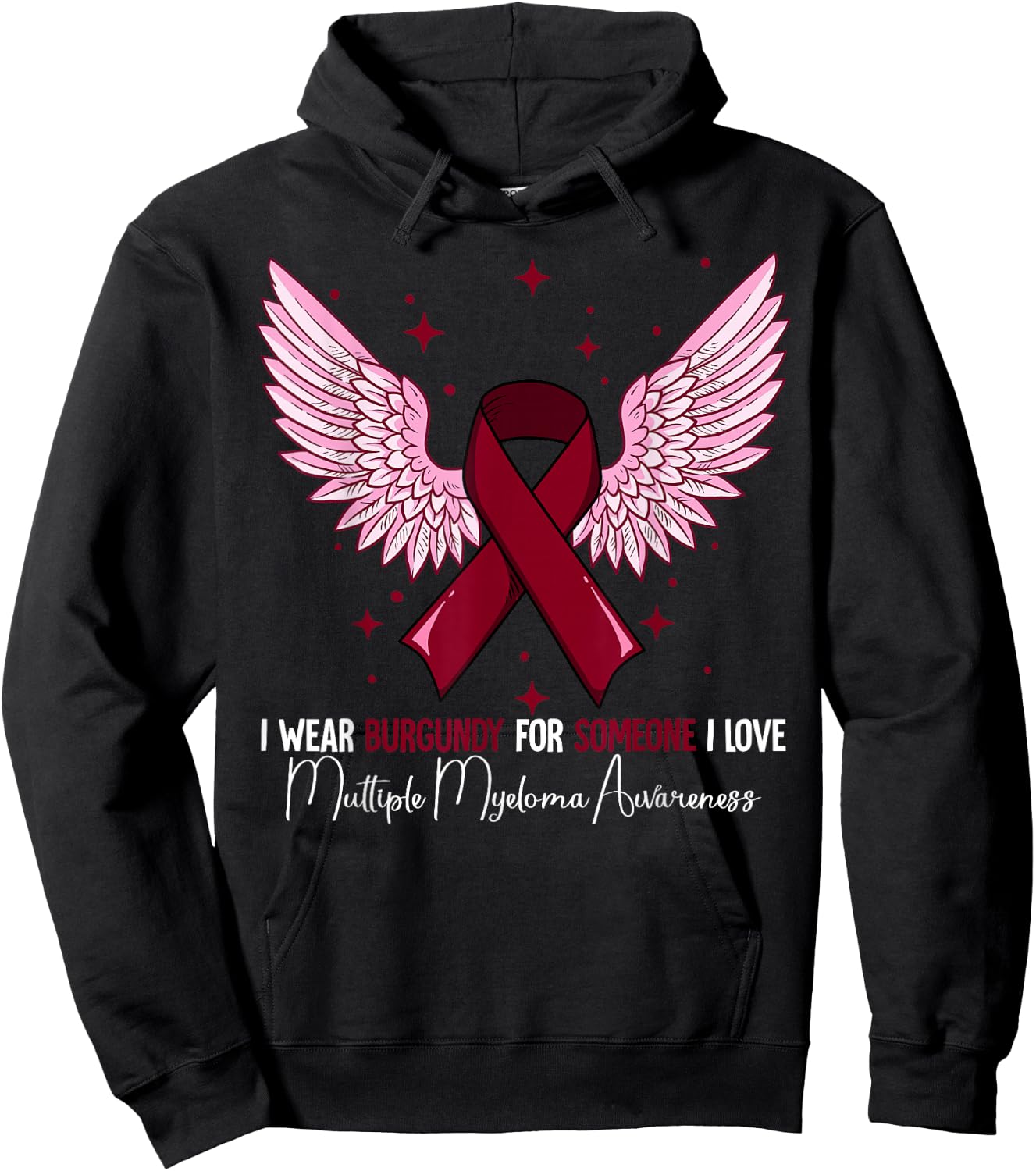 Multiple Myeloma Awareness Hoodie - Hoodie | Black