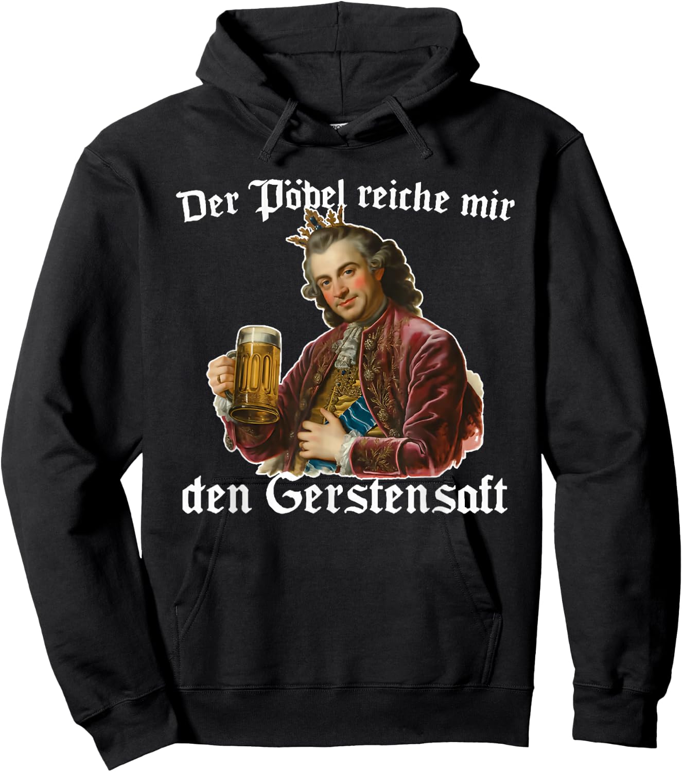 der pöbel reiche Mir den gerstensaft Hoodie - Hoodie | Black