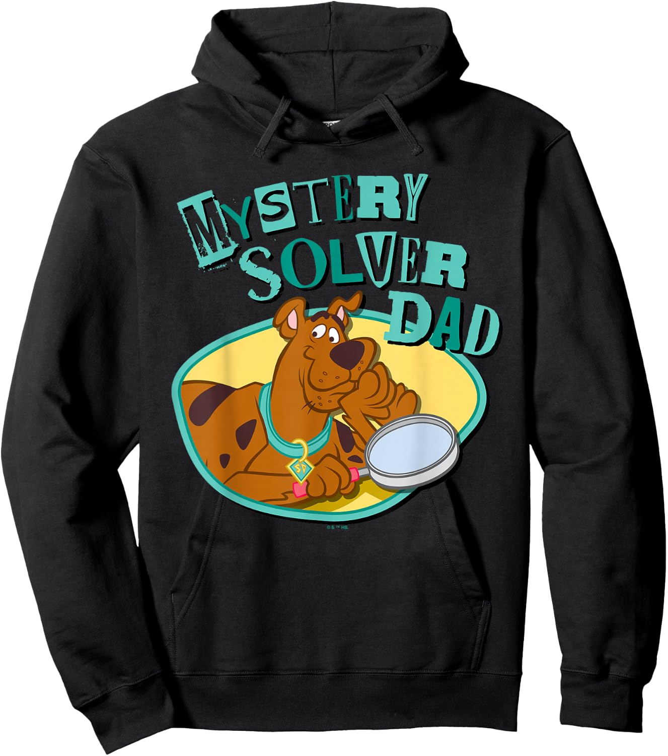 Scooby-Doo Father's Day Mystery Solver Dad Hoodie - Hoodie | Black