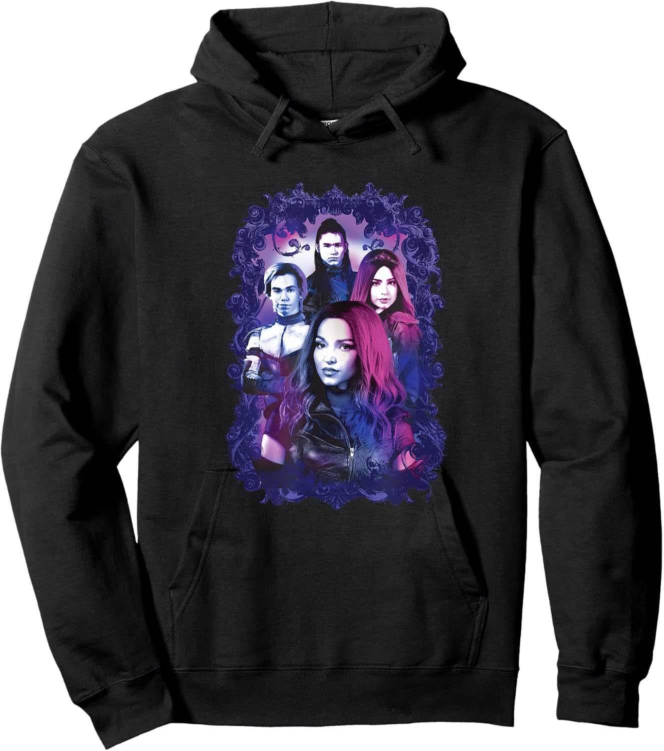 Disney Descendants 3 Carlos, Jay, Mal, and Evie Hoodie - Hoodie | Black