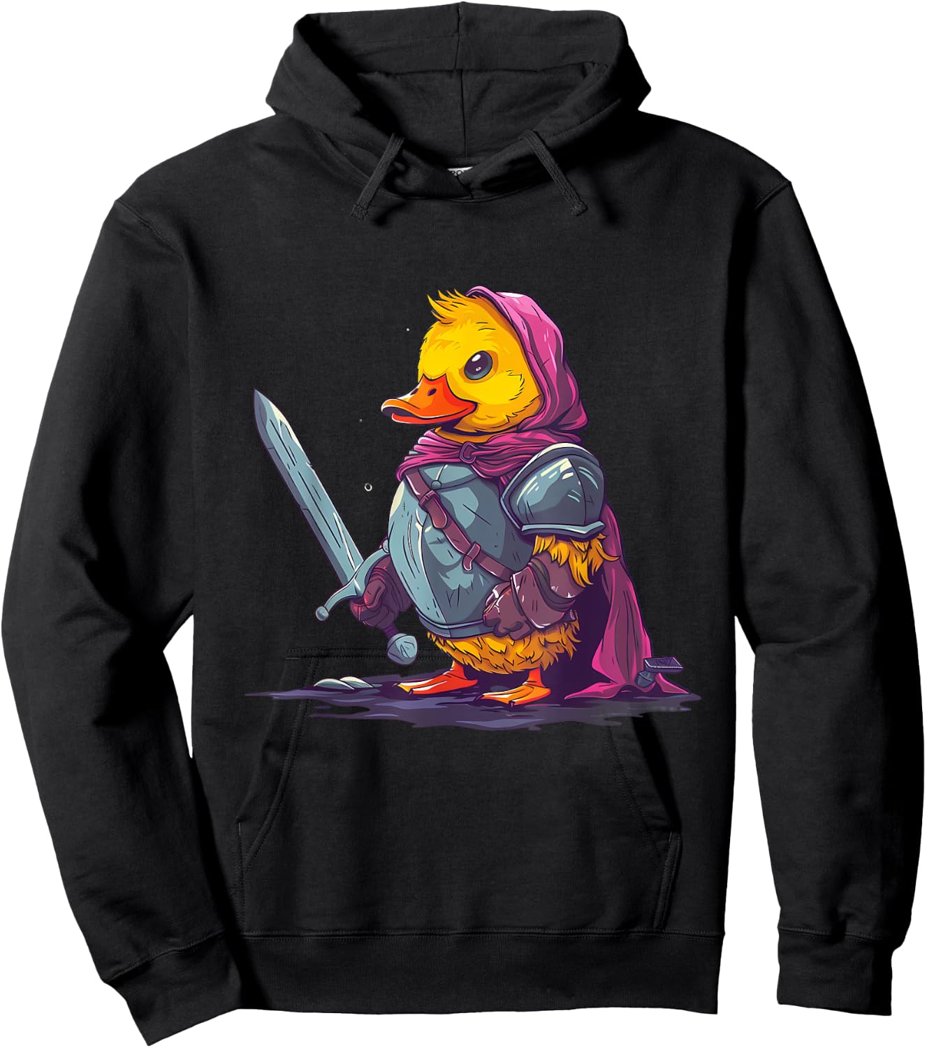 Rubber Duck Knight Warrior Rubber Duckie Rubber Duckling Hoodie - Hoodie | Black