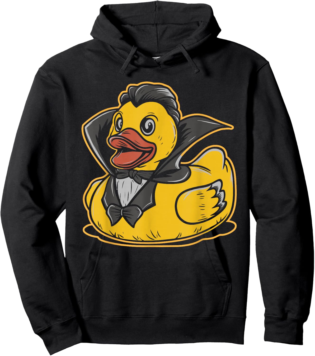 Rubber Duck Vampire Rubber Duckie Bath Duck Hoodie - Hoodie | Black