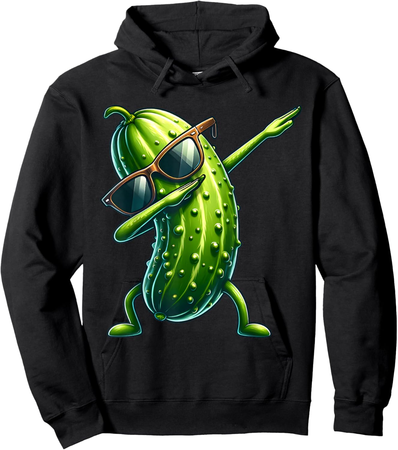 Saure Gurke Dabbing Salatgurke Hoodie - Hoodie | Black