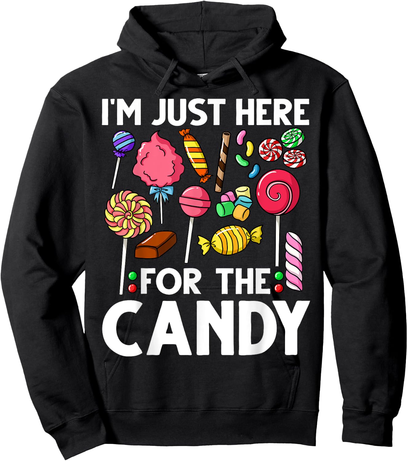 Candy Tester Lollipop Sweets Halloween Hoodie - Hoodie | Black