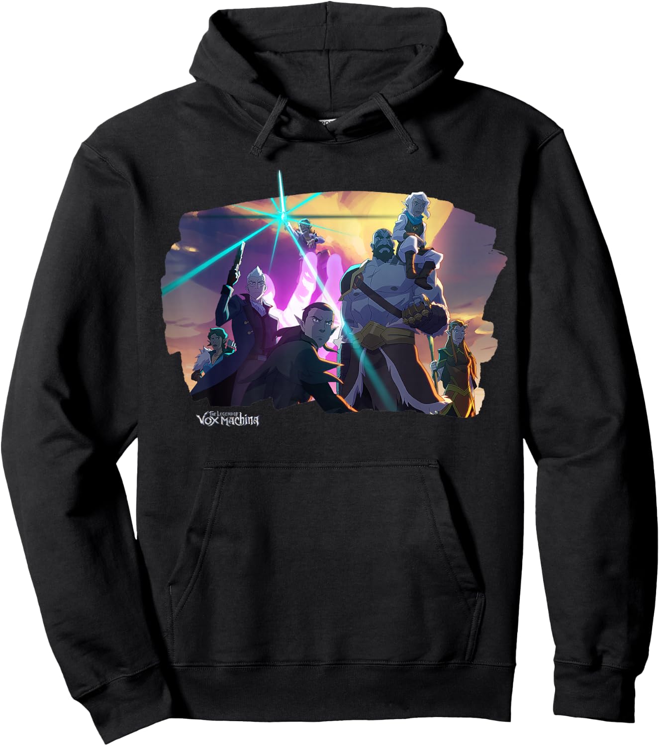 The Legend of Vox Machina – Character Pose , Black, S Hoodie - Hoodie | Black