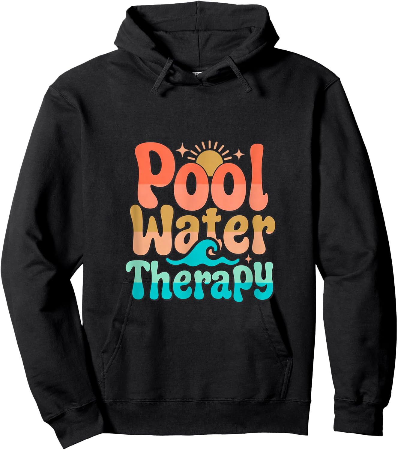 Pool Water Therapy Flow Hoodie - Hoodie | Black
