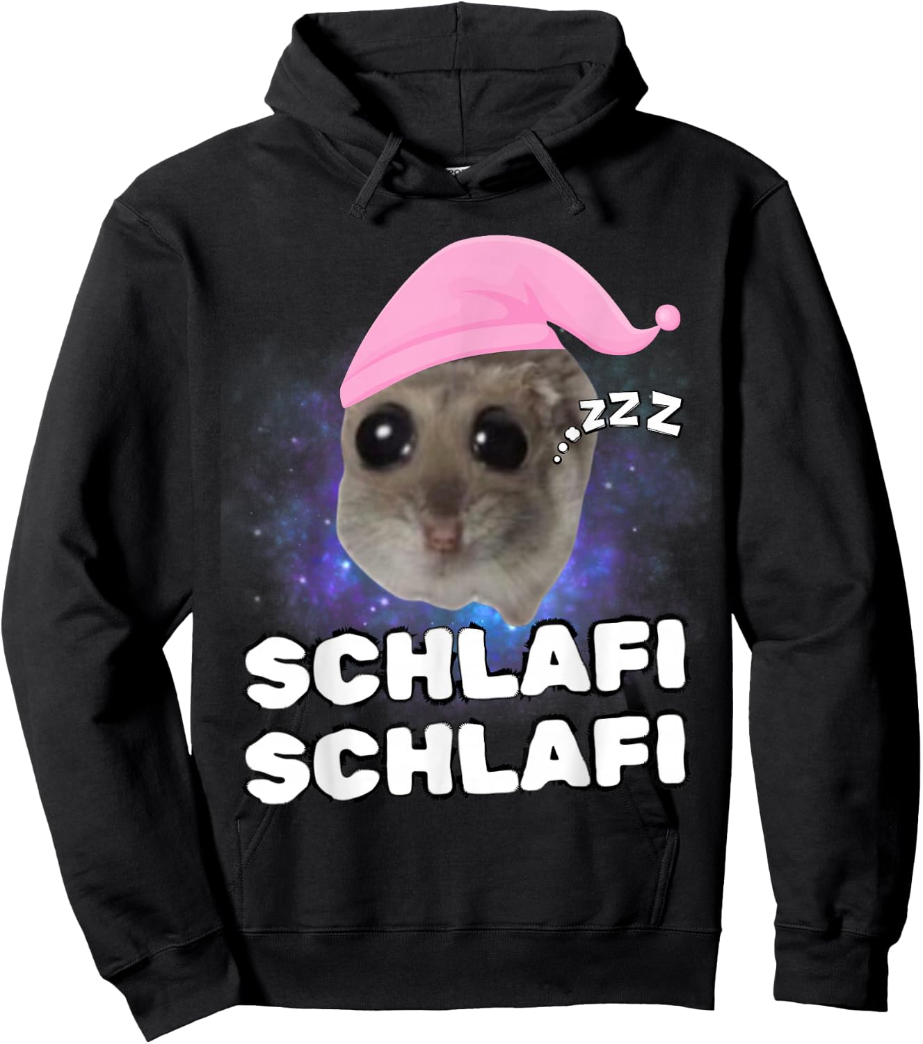 Sad Hamster - Schlafi Schlafi Hoodie - Hoodie | Black