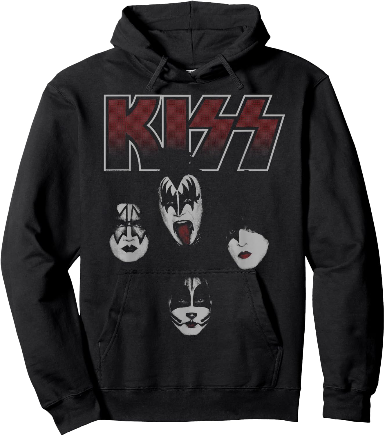 KISS - Portrait Hoodie - Hoodie | Black