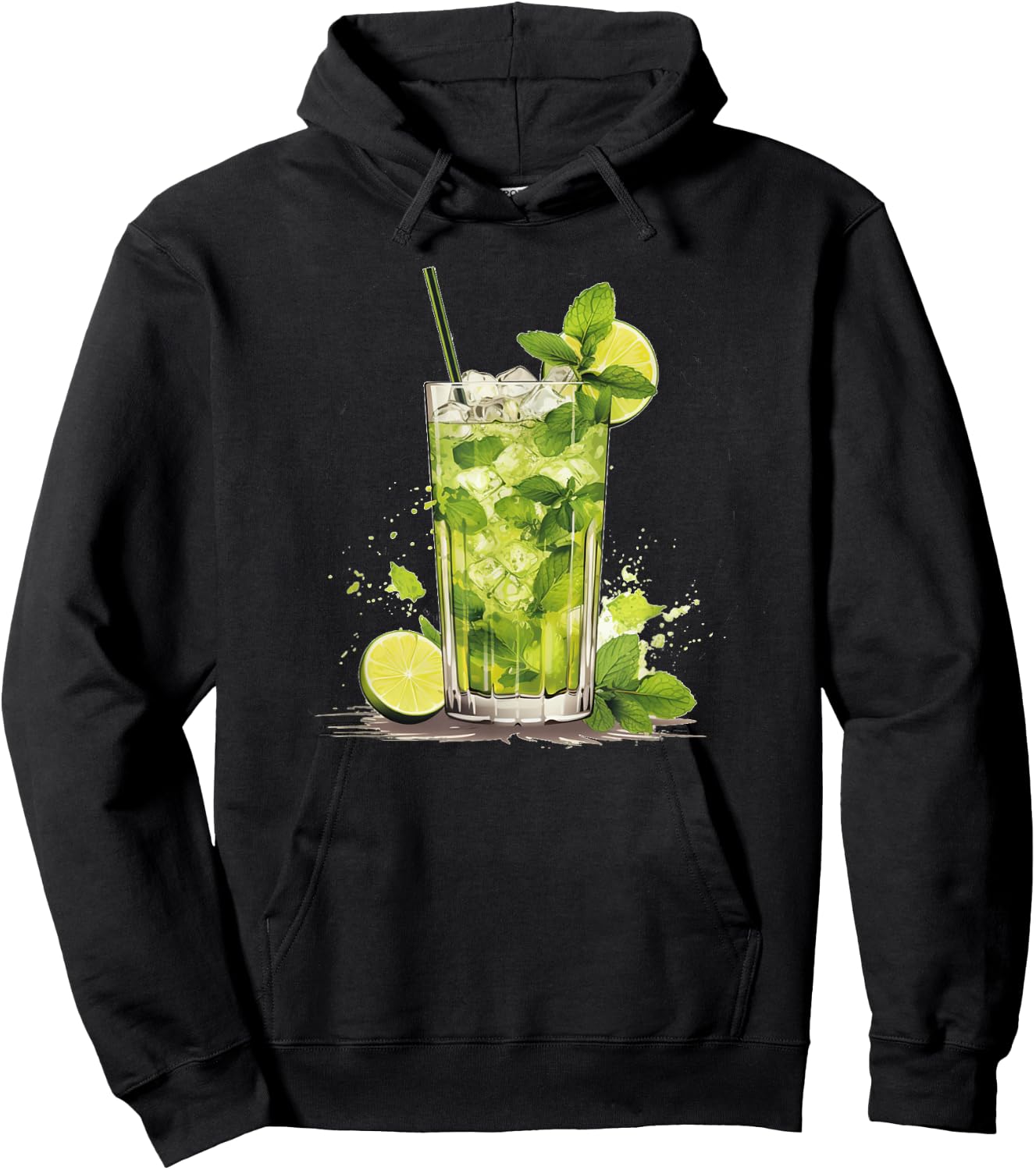 Happy Mojito Cuba Night Costume Hoodie - Hoodie | Black
