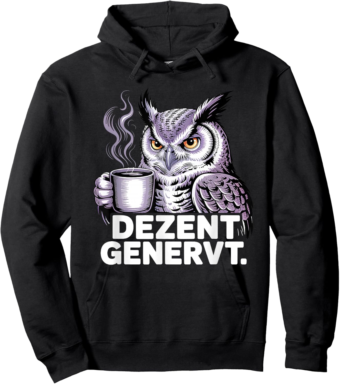 Dezent Genervt Hoodie - Hoodie | Black