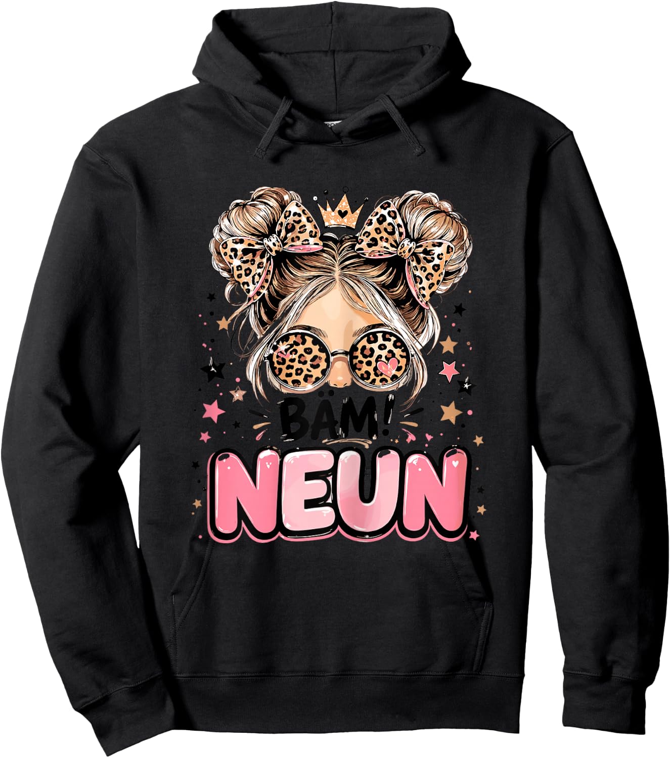 9. Geburtstag Mädchen 9 Jahre 2017 Lustig Geschenk Hoodie - Hoodie | Black