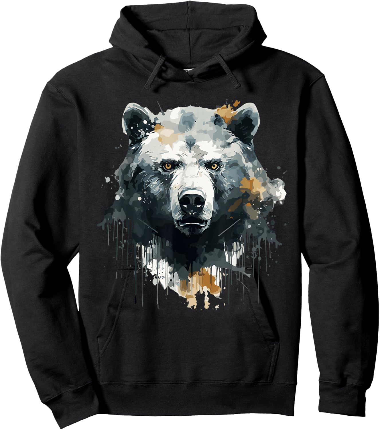 Bären Braunbär Grizzly Naturschützer Tiere Wildnis Hoodie - Hoodie | Black
