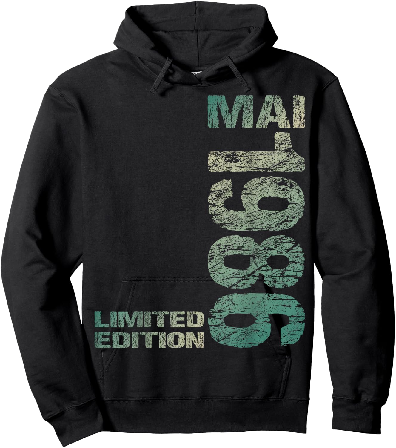 Limited Edition Mai 1986 Mann Frau 40. Geburtstag Hoodie - Hoodie | Black