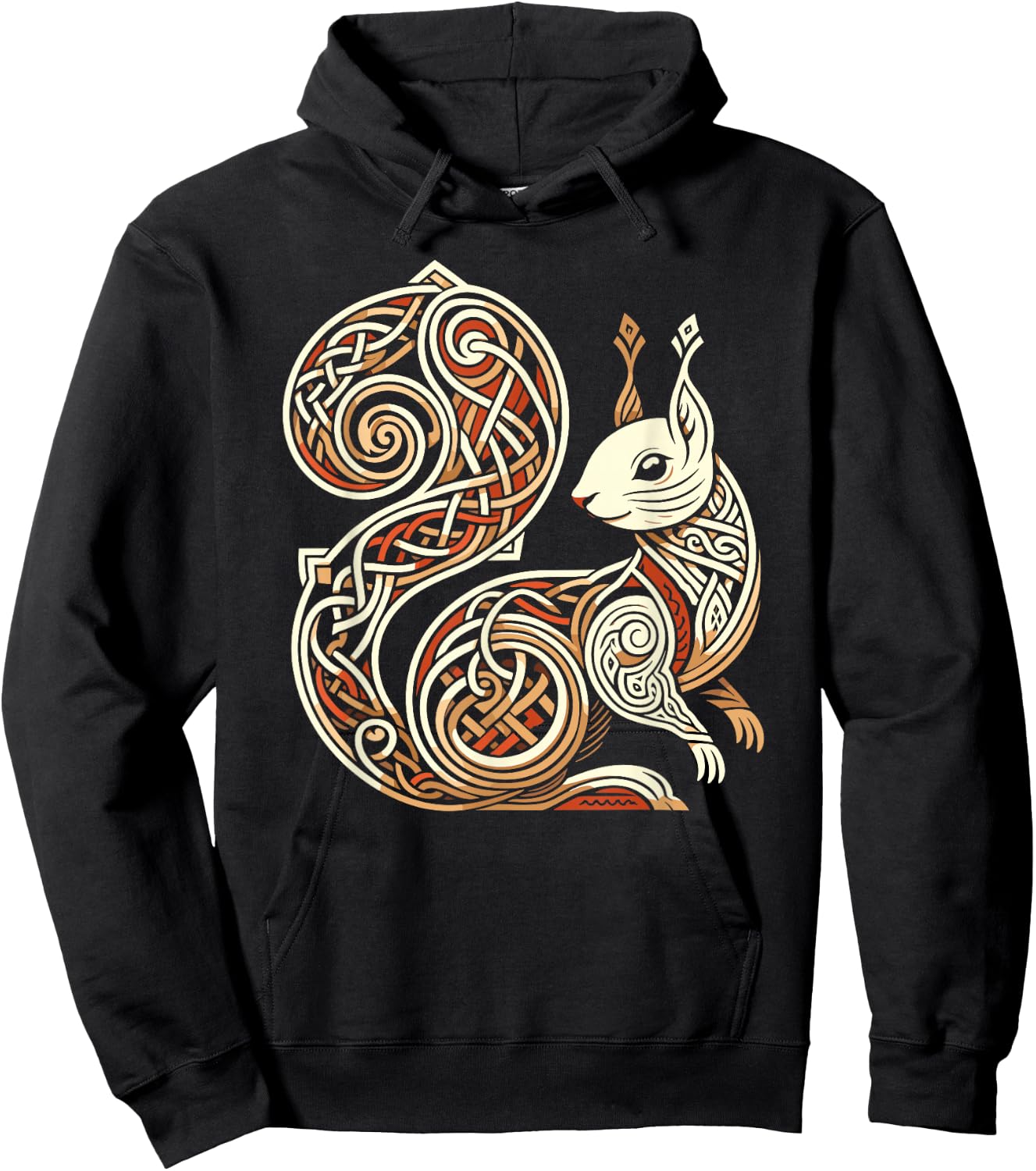Ratatoskr Yggdrasil Squirrel Norse Mythology Hoodie - Hoodie | Black