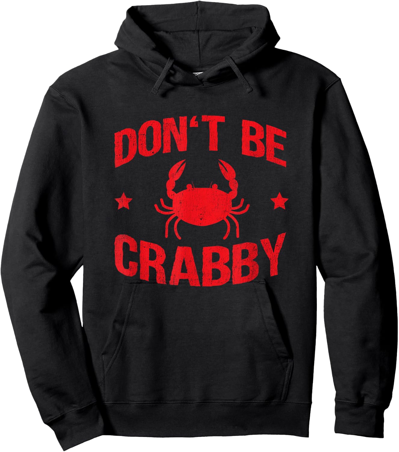 Don't Be Crabby Hoodie - Hoodie | Black