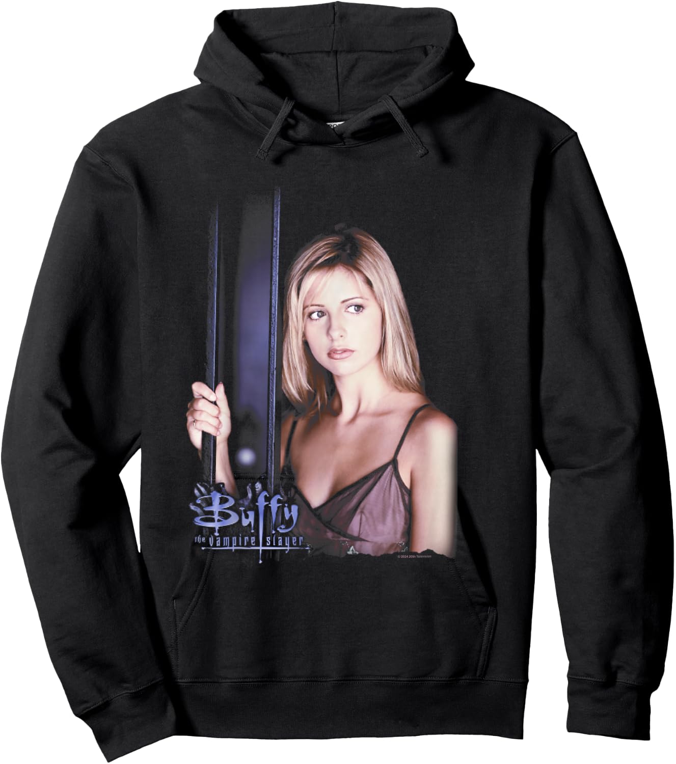 Buffy The Vampire Slayer Buffy Summers Chosen One , Black, S Hoodie - Hoodie | Black