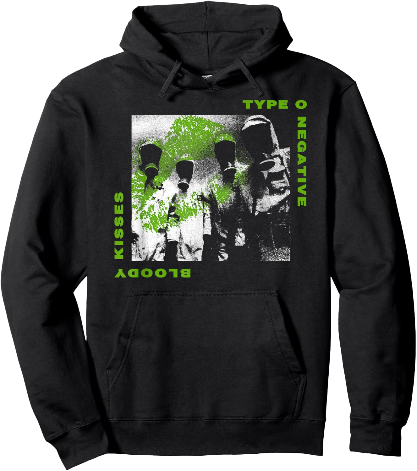 Type O Negative Hazmat Kisses , Black, S Hoodie - Hoodie | Black