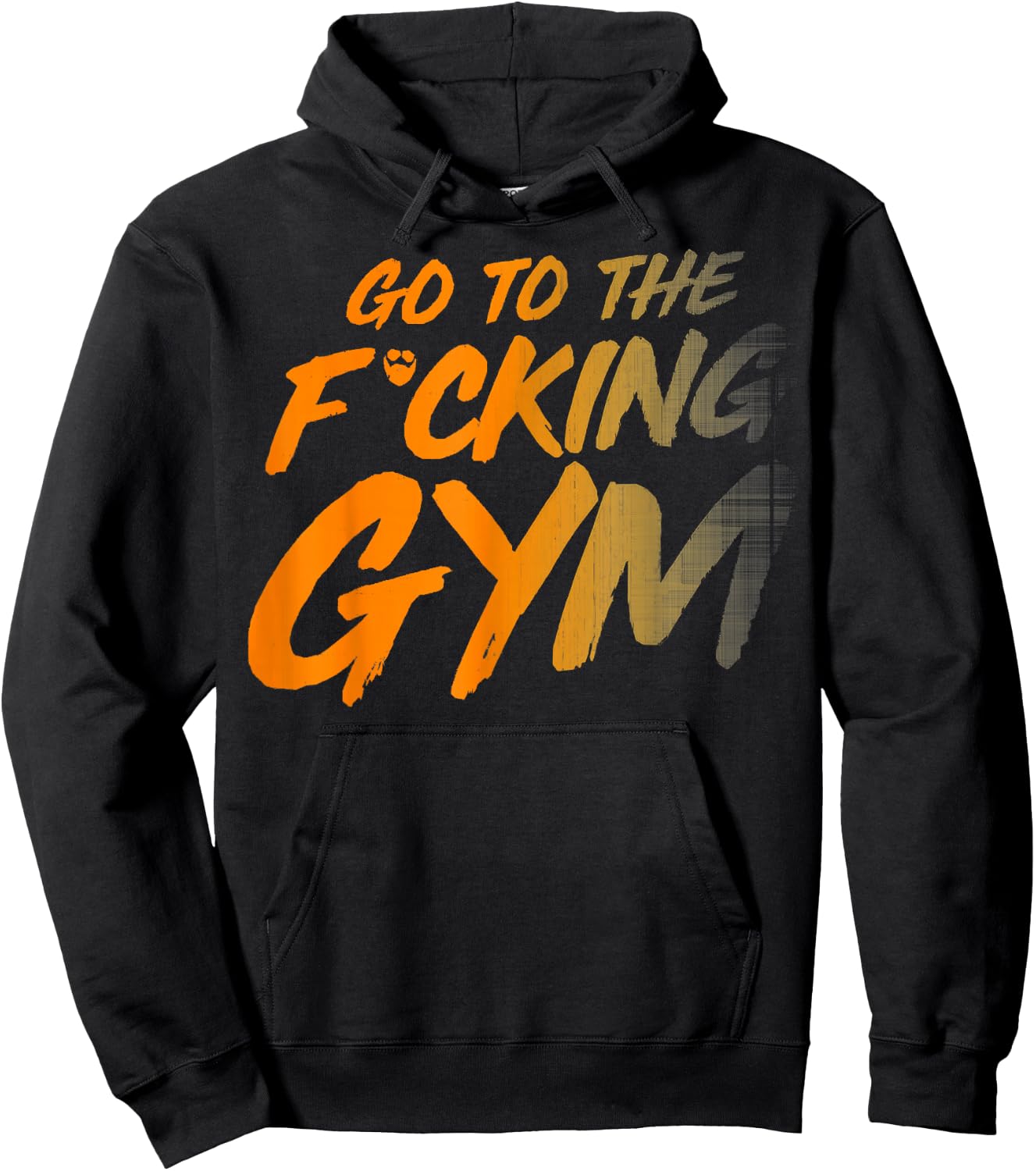 Go to the fucking gym Go to the gym F. Hoodie - Hoodie | Black