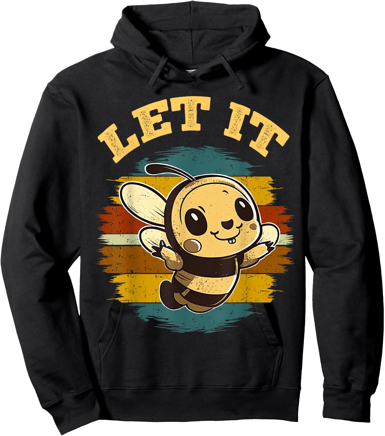 Bee Let it Beekeeper Honeybee Beekeeping Hoodie - Hoodie | Black