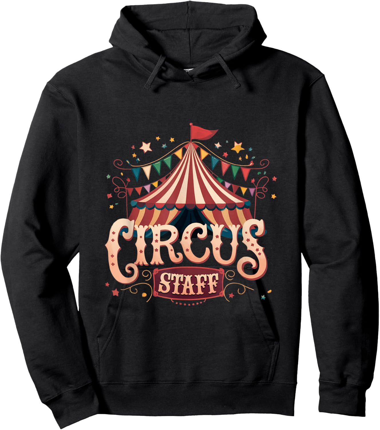 Funny Circus Carnival Crew Carnival Staff Party Hoodie - Hoodie | Black