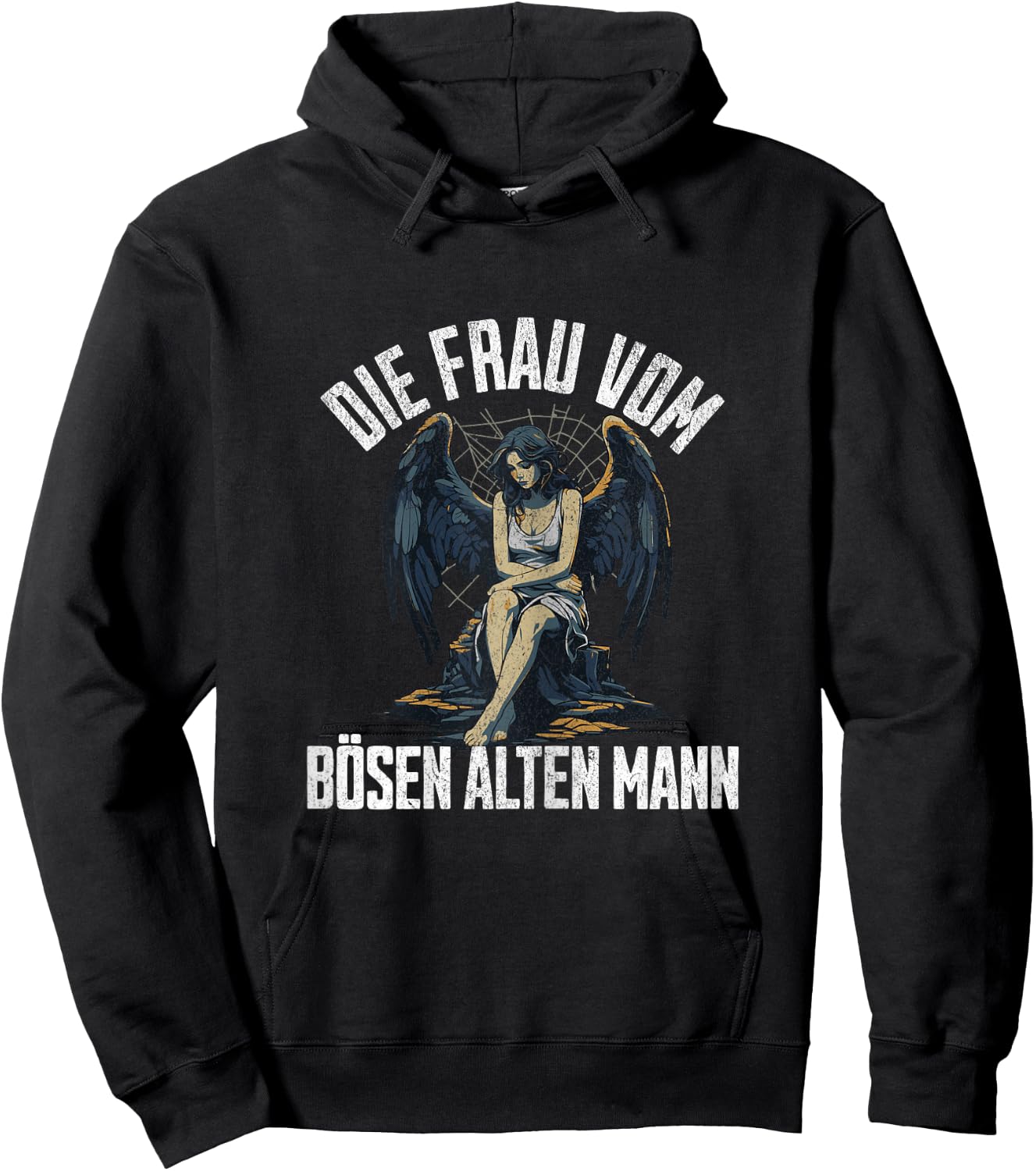 Die Frau Vom Bösen Alten Mann Hoodie - Hoodie | Black