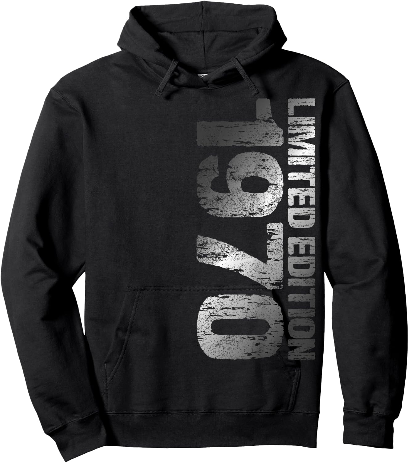 1970 Man Woman 53rd Birthday Limited Edition 53 , black Hoodie - Hoodie | Black