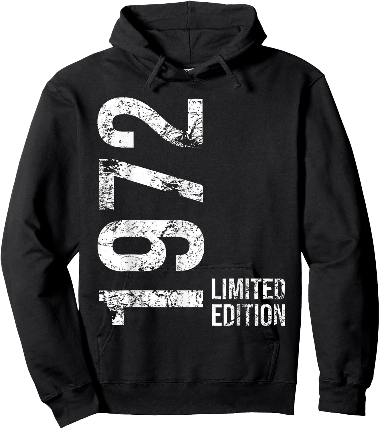 51st Birthday Man Woman 51 Years 1972 Gift , black Hoodie - Hoodie | Black
