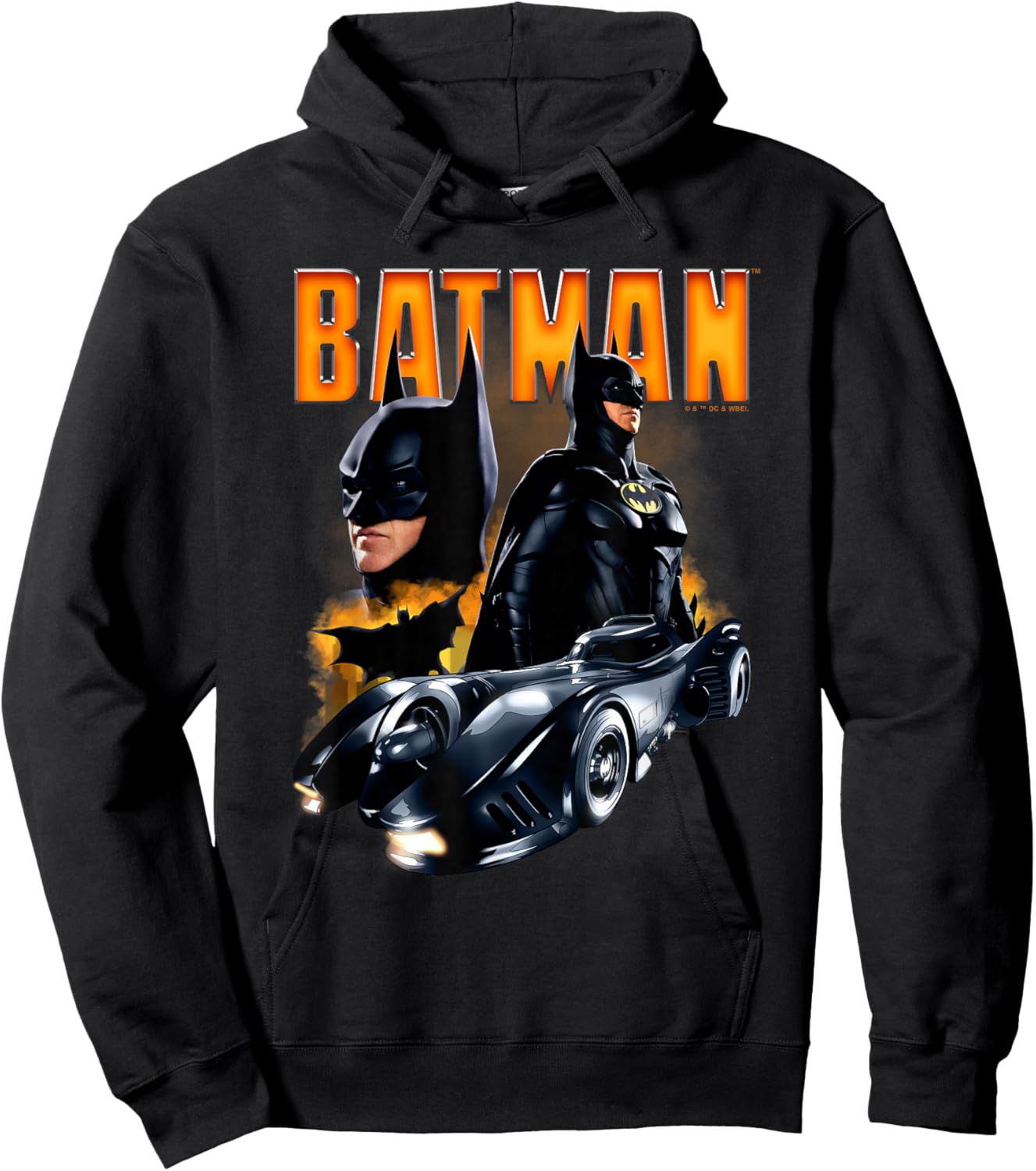 The Flash Movie Multiple Batman , black Hoodie - Hoodie | Black