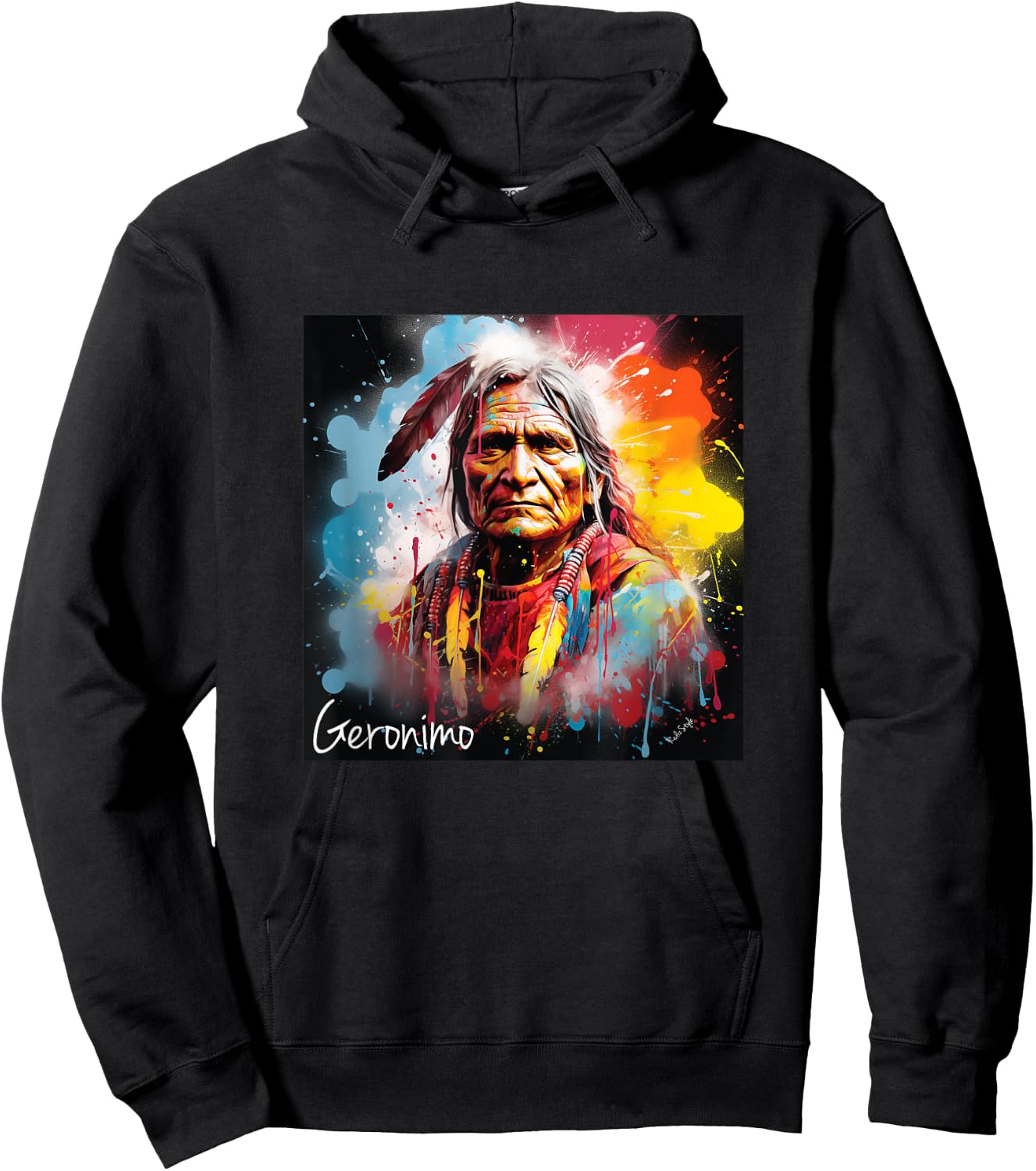 Geronimo , Black, S Hoodie - Hoodie | Black