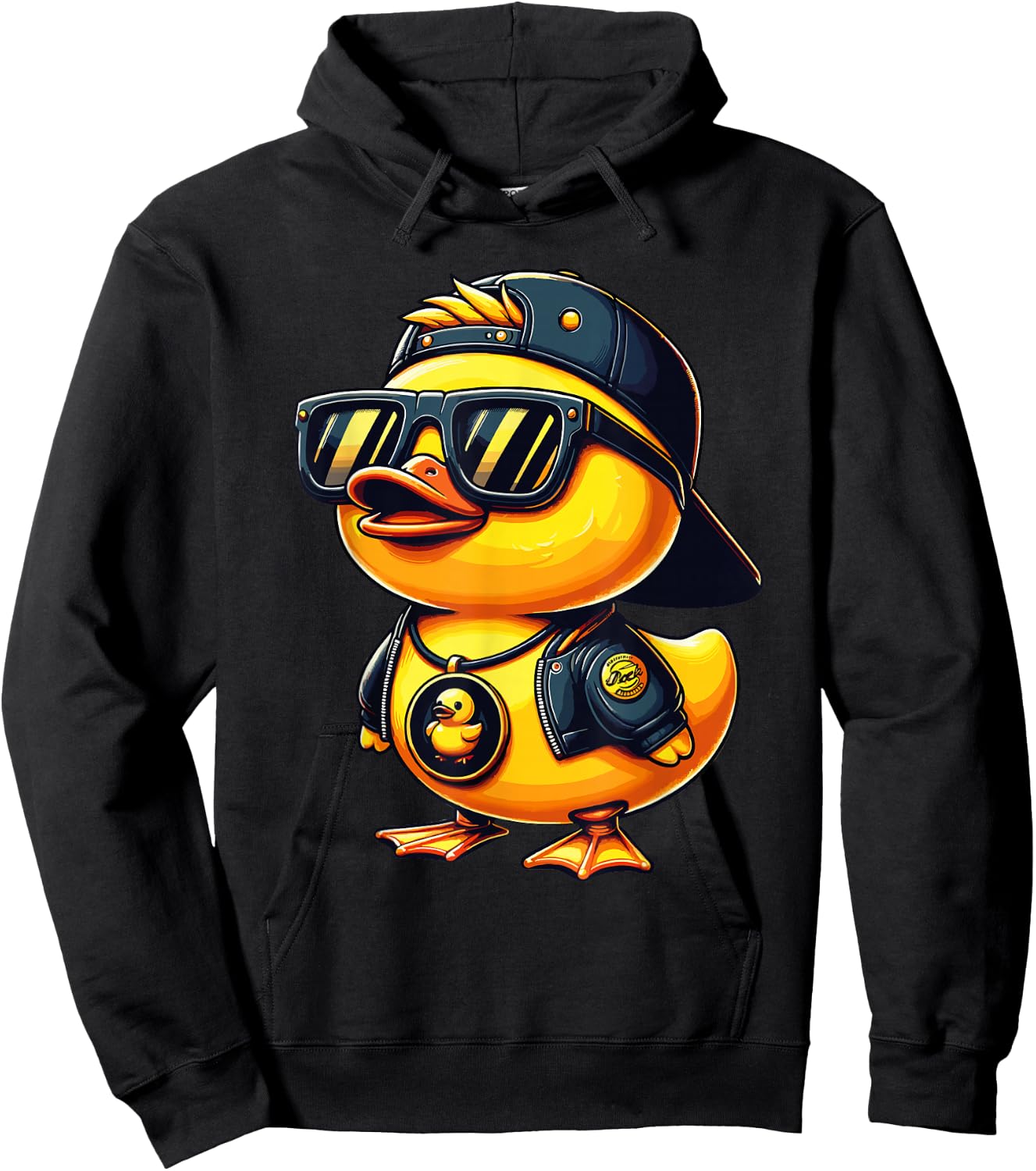 Rubber Duck Shirt, Cool Boys Clothes Purple Pink Hoodie - Hoodie | Black