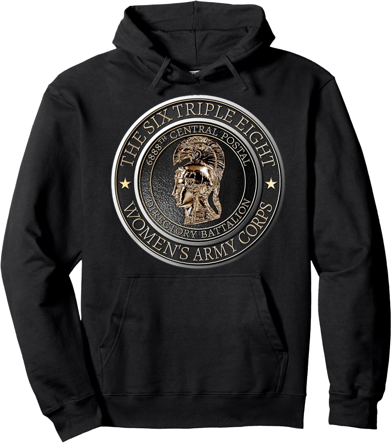 Honoring WWII 6888th Postal Battalion Heroes Hoodie - Hoodie | Black