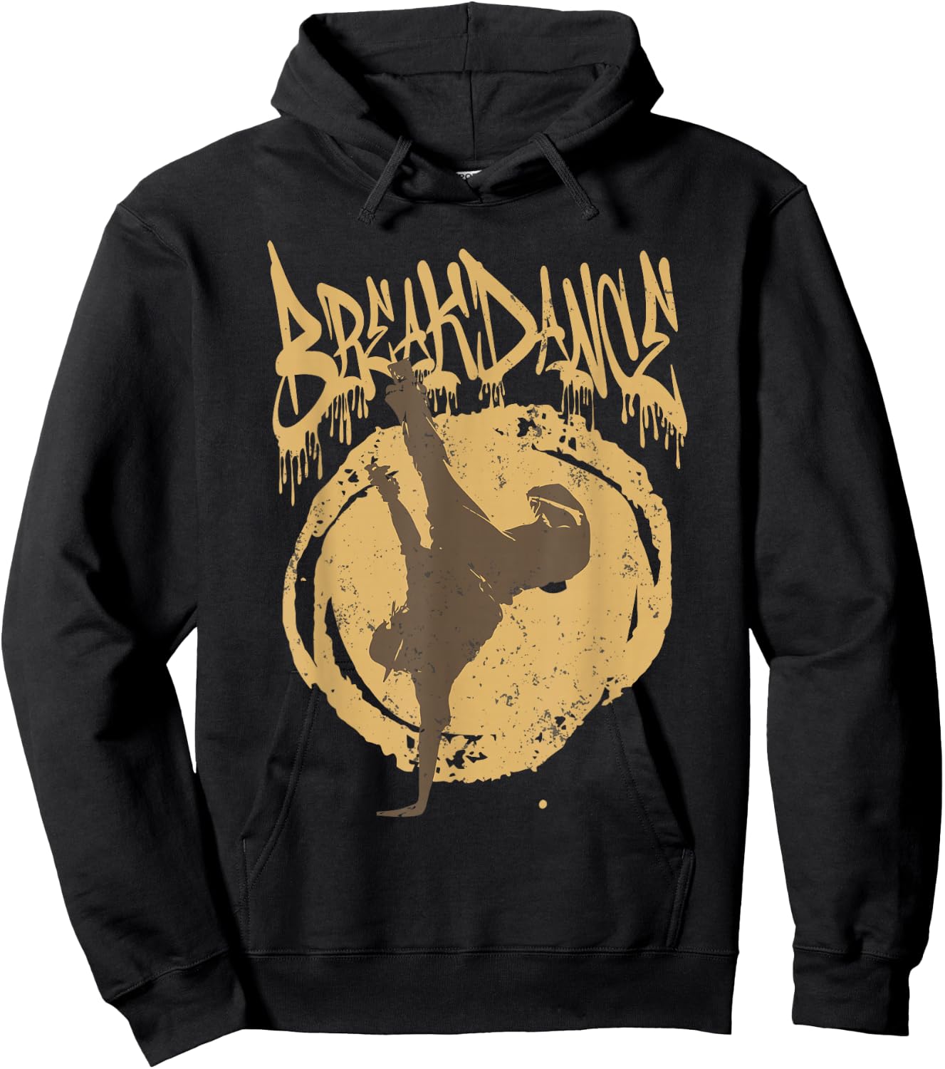 Breakdance Tänzer Retro Hip-Hop Street Dance Hoodie - Hoodie | Black
