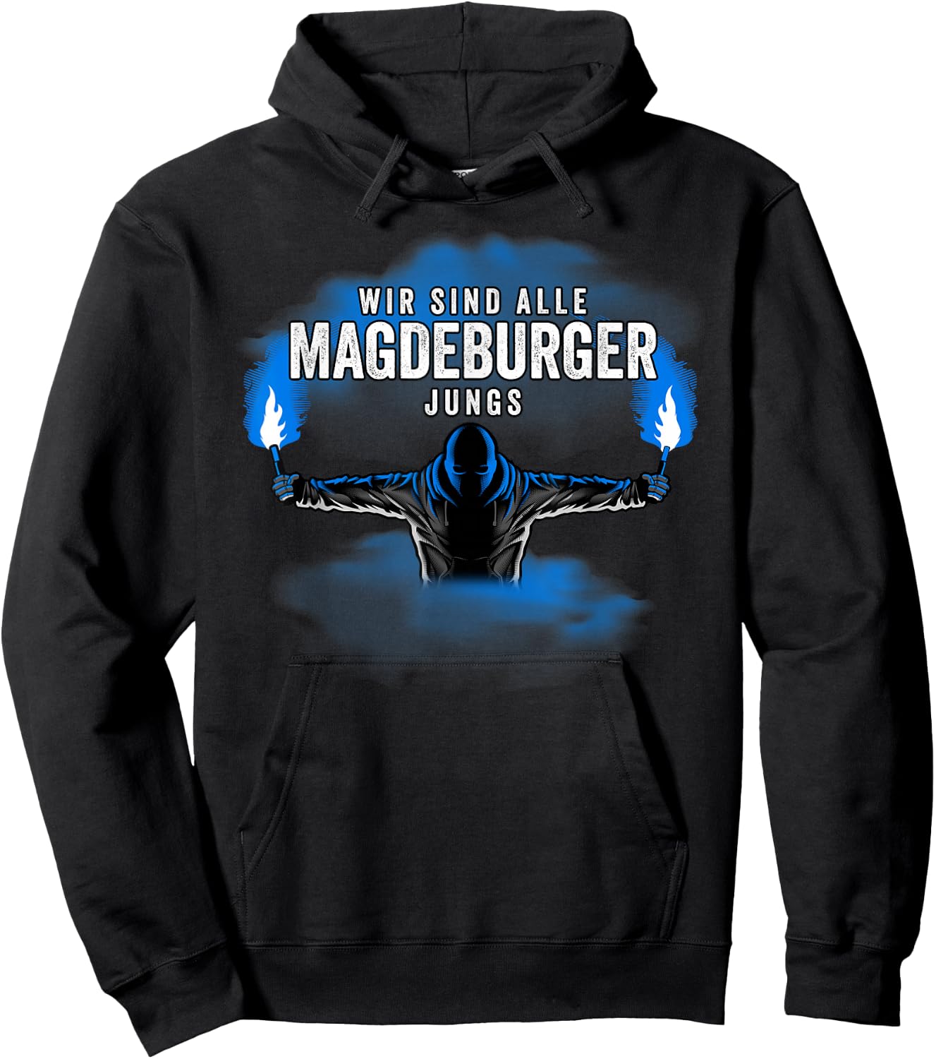 MAGDEBURGER Jungs - Fussball - MAGDEBURG - PYRO - BENGALO Hoodie - Hoodie | Black