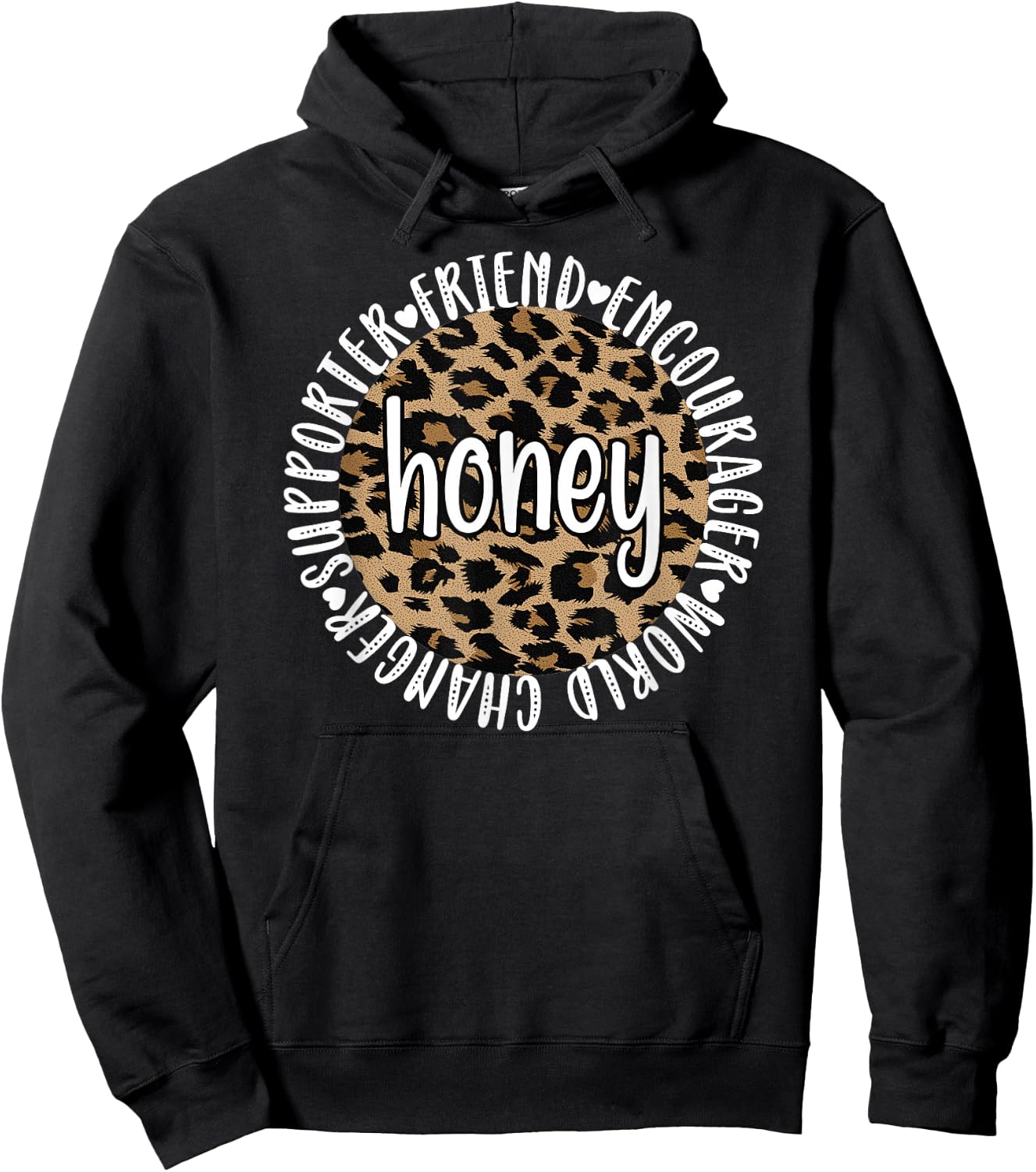Best Honey Grandmother Honey Grandma Appreciation Hoodie - Hoodie | Black