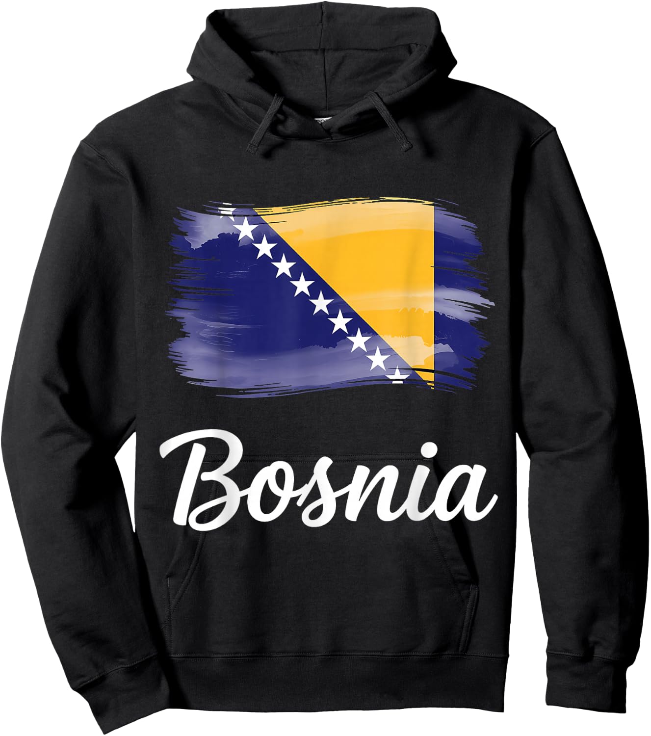 Bosnia and Herzegovina Flag Bosnian Pride Hoodie - Hoodie | Black