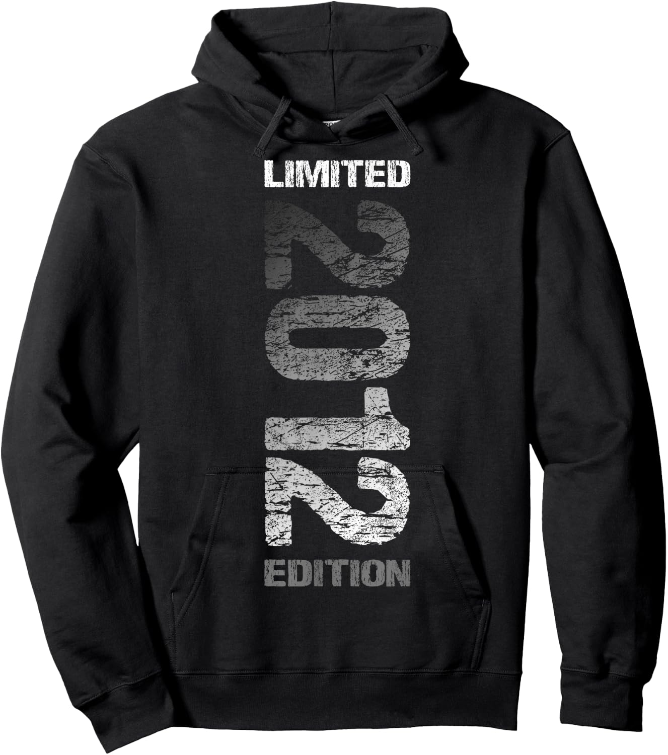 12th Birthday 2012 Limited Edition Boy Girl , black Hoodie - Hoodie | Black