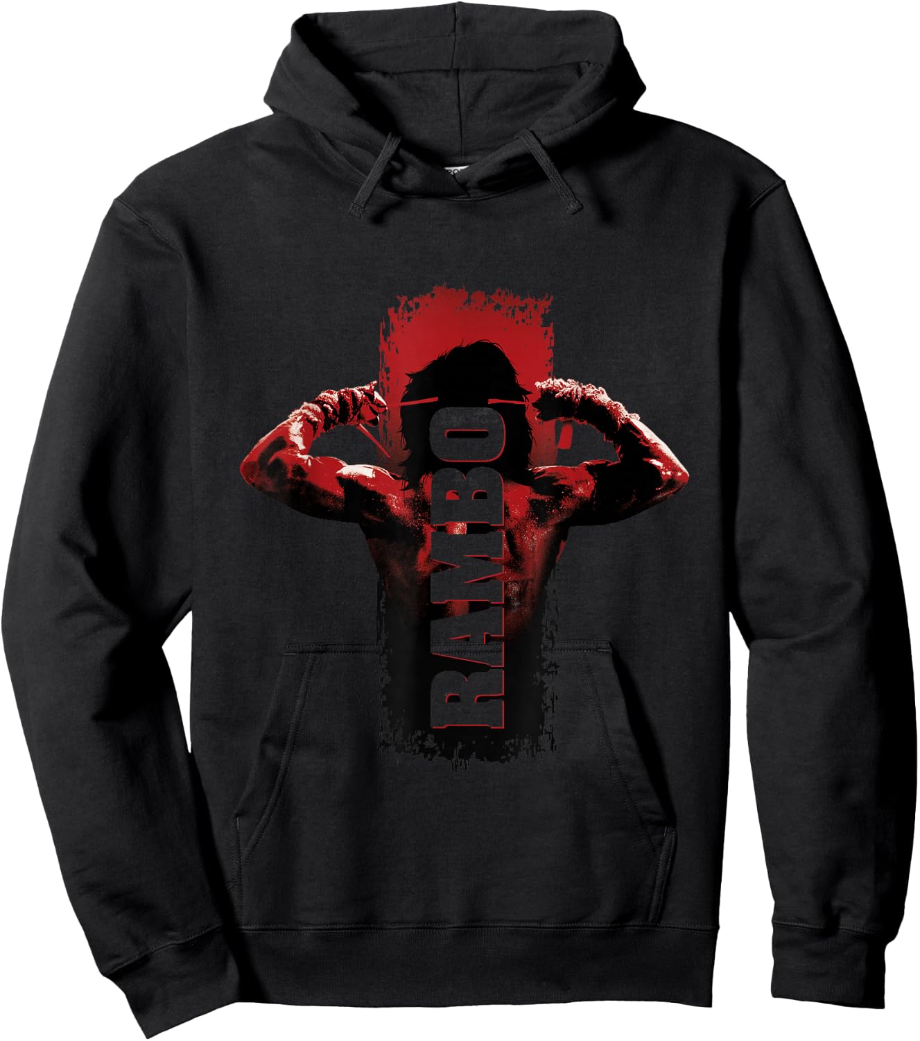 Rambo III Sweatband for Tying , gray Hoodie - Hoodie | Black