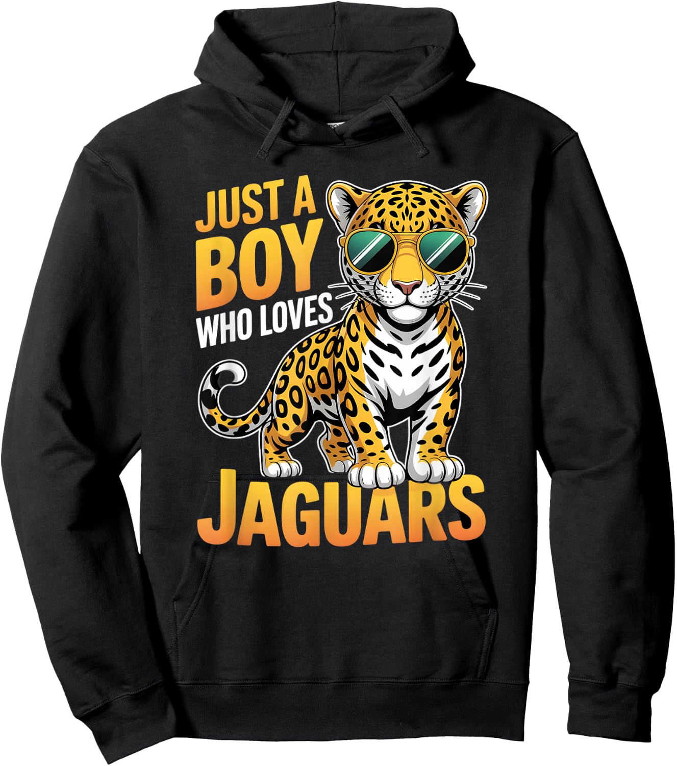 Boys Jaguar Hoodie - Hoodie | Black