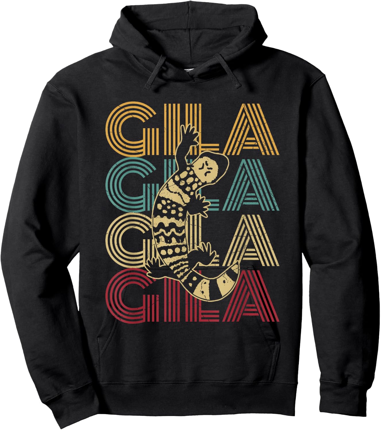GILA Design for a Gila Monster Lover Hoodie - Hoodie | Black
