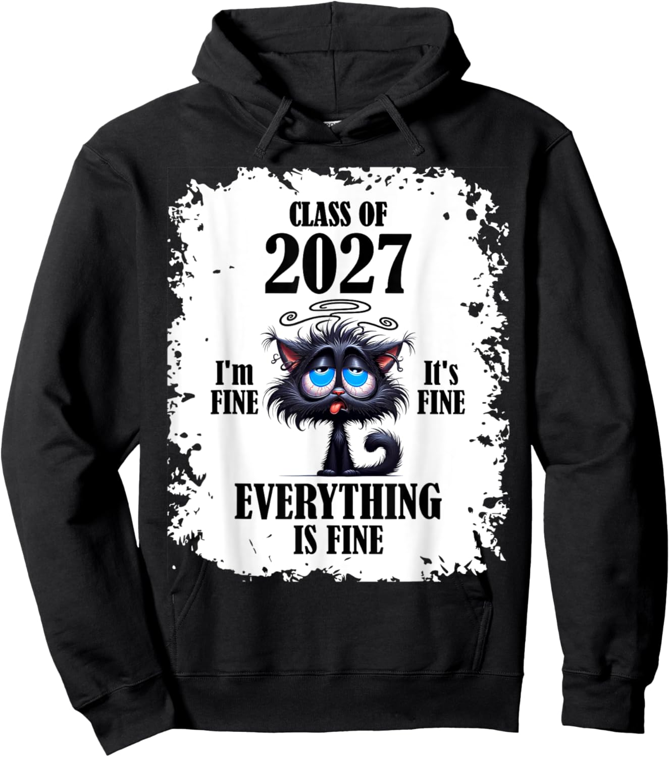 Class Of 2027 Hoodie - Hoodie | Black